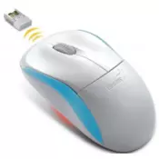 Genius NS-6000  bežicni miš, bijeli-plavi