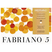 Blok Fabriano 5 23x31cm 20L 300g (cold pressed/grana fina) Fabriano