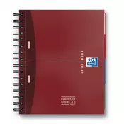 Sveska Oxford Office Essentials Europeanbook A4+ kvadratići, 4 Subject