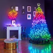 Twinkly Music Set pravljične luči črne 600 RGB LED - črna - Plastika