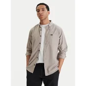 RVCA Srajca Thatll Do AVYWT00543 Bež Slim Fit