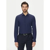 Michael Kors Srajca MK0DS01531 Mornarsko modra Slim Fit