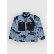 Salty Crew Naut Sc Sherpa Jacket blue camo