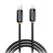 XO B-Q302A High Speed Type-C to Lightining 27W Cable 1m Black