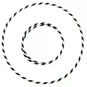 Zložljiv Play Hula Hoop Dekor 100cm-20mm