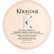 Kérastase Gloss Absolu maska za lase za neobvladljive lase 75 ml