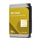WD Gold WD181KRYZ 18TB, 3,5, 512MB 7200rpm WD181KRYZ