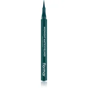 flormar Midnight Matte Eyeliner črtalo za oči v obliki flomastra z mat učinkom odtenek 04 Green 1 ml