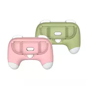Ergonomski gripovi za Nintendo Switch 2 kontroler - DOBE - Roza+Zelena