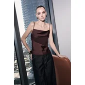 Trendyol Milla Ženska bluza, Braon