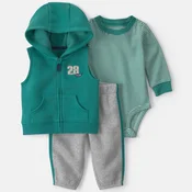 Carters komplet 3/1 (prsluk,bodi,d.deo), decaci