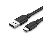 UGREEN USB-A 2.0 na USB-C kabel 1.5m(črn) - polybag