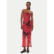 Noisy May Poletna obleka Rosa 27033451 Rdeča Slim Fit