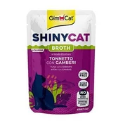 Gimborn Gimcat ShinyCat žepna tuna s kozicami v juhi 70g