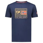 GEOGRAPHICAL NORWAY Majica kratak rukav jofoten db navy men 254 M