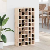Stalak za vino 2 pcs Prirodna 56 x 25 x 56 cm