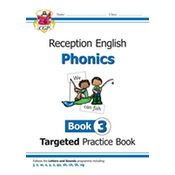 English Targeted Practice Book: Phonics - Reception Book 3