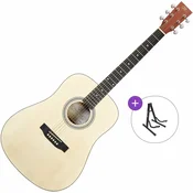 SX SD304T Basic SET Natural Akustična kitara