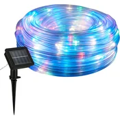 BRILONER Solarni RGB LED trak 10m, za zunanjo uporabo