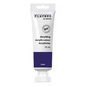 PLAYBOX Akrilna barva za samostojno izdelavo TEMNO VIJOLIČNA v tubi 75 ml