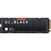 WD SSD disk 1TB SSD BLACK SN850X M.2 NVMe x4 Gen4 s hladilnikom - WDS100T2XHE