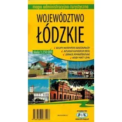 shumee Lodžsko vojvodstvo 1:250.000. Upravni in turistični zemljevid. BiK