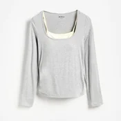 Reserved - Bluza s mešavinom viskoze