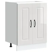 Vidaxl Osnovna omarica za umivalnik Kalmar bela 60x46x81,5 cm