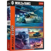 World of Tanks 2x200-delna sestavljanka - Trefl