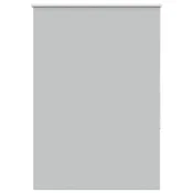 Vidaxl Rolo zatemnjena svetlo siva 115x130cm tkanina širina 110,7cm