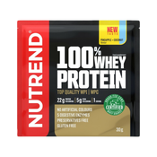 Nutrend 100% Whey Protein 30 g, oranžna