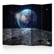 artgeist Paravan View Of The Earth I, 5-Delni, Dvostranski