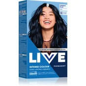 , Schwarzkopf LIVE Intense Colour permanentna barva za lase odtenek 090 Cosmic Blue 1 kos