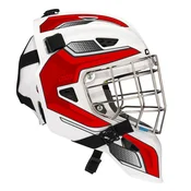 Hokejska maska za vratarja CCM Axis F5 CCE White/Red Youth