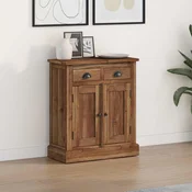 Ormaric za pohranu Prirodna 65 x 30 x 75 cm Cvrsto teak drvo