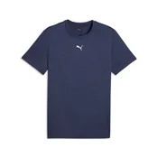 PUMA TAD ESSENTIALS Heather Cat Tee Men, Clothing, Navy Heather, 3XL