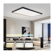 Brilagi-LED prigušiva kupatilska lampa FRAME SMART LED/96W/230V IP44 crna+daljinski upravljac