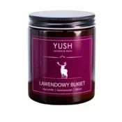 shumee Lavender Bouquet - sojina sveča z vonjem po sivki - yush - 180 ml