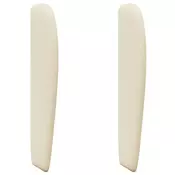 Uši uzglavlja Krema 80 x 23 x 6 cm PVC