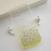 Maska Stardust za iPhone 13 zuta