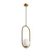 Luster na sajli AMBER 1xG9/5W/230V 140 cm
