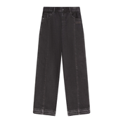 Bershka Kavbojke črn denim