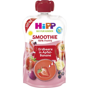 HiPP Bio vrečka za stiskanje - Smoothie - jagode, jabolka, banane