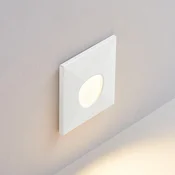 Molto Luce LED vgradna svetilka Wall 68 R Sina IP44 SQ, bela, CCT - Sodobni - Aluminij