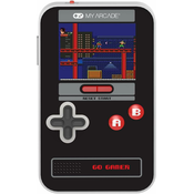 Mini konzola My Arcade - Gamer V Classic 300in1, crna/crvena