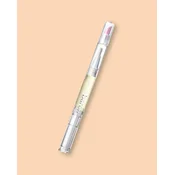 Baren Pisalo z dvojnim učinkom za nego nohtov in obnohtne kožice s keramičnim potiskalom Dual Effect Nail and Cuticle Care Essence Oil Pen with Ceramic Pusher - 2 ml