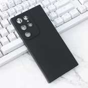TERACELL Maska za Samsung S918B Galaxy S23 Ultra Silikon Pro Camera crna