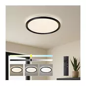 Brilagi - LED prigušiva stropno svetlo RIVO LED/72W/230V 3000-6000K crno O 50 cm + daljinski upravljac
