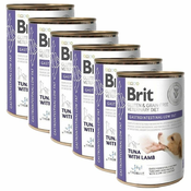 Brit Veterinary Diets GF dog Gluten & Grain free Gastrointestinal-low fat 6 x 400 g