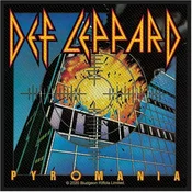 Def Leppard Pyromania Našitek za šivanje 100 x 100 mm